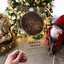 Load image into Gallery viewer, Map Plaque