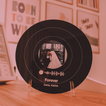 Load image into Gallery viewer, Customizable Record Plaque